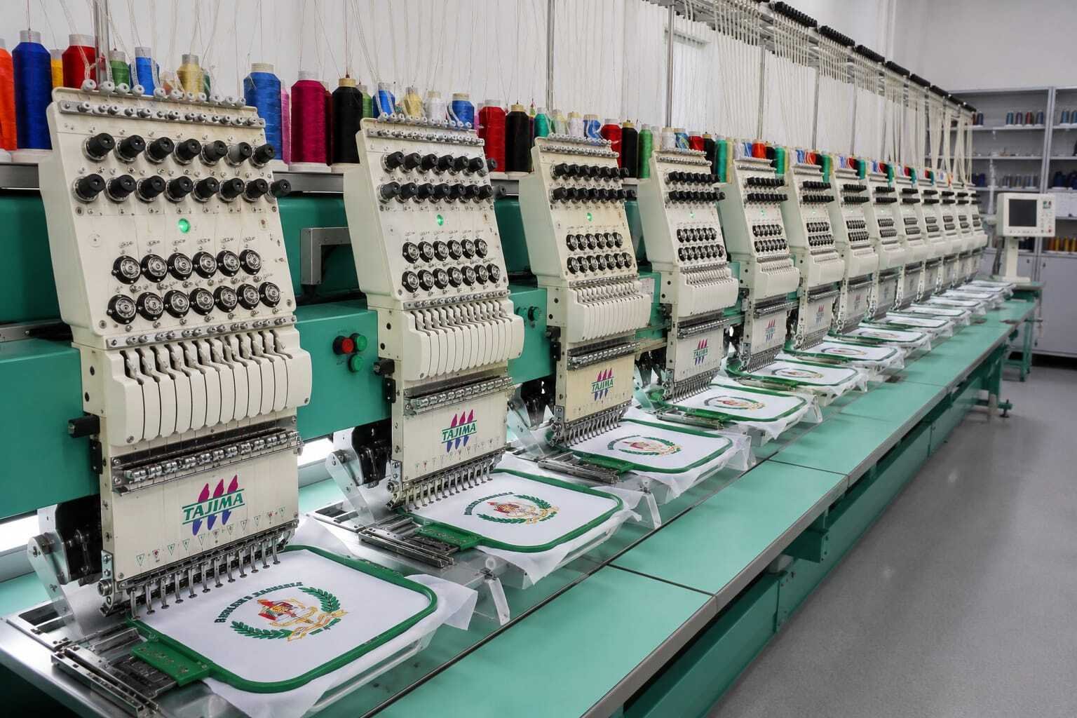 Embroidery machines