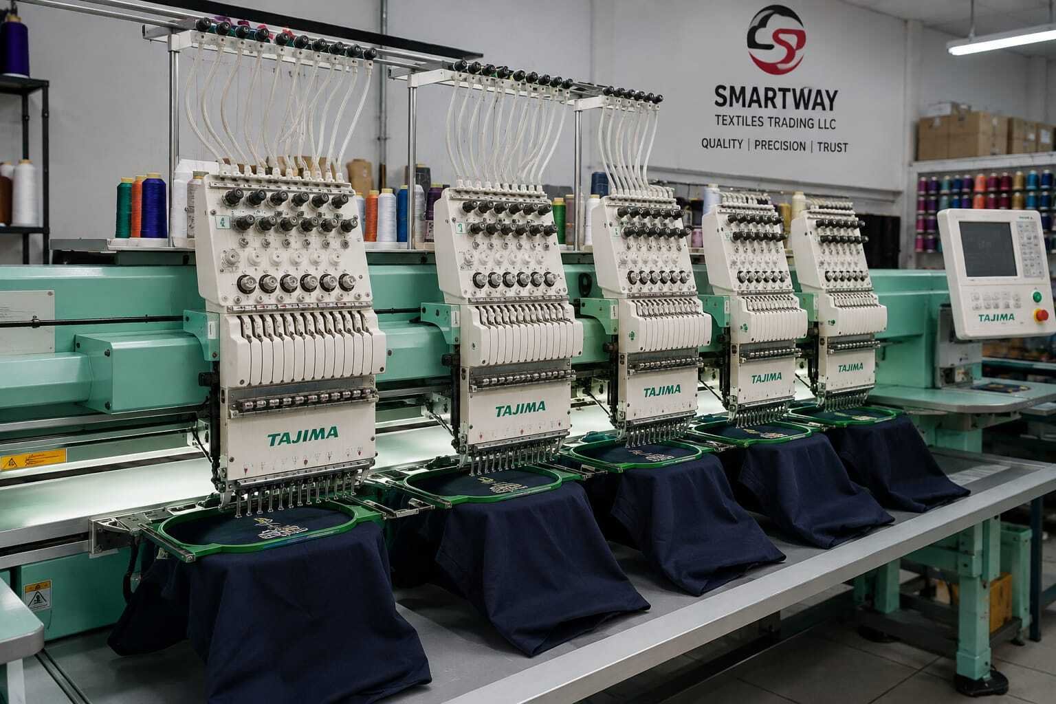 Embroidery machines